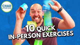 10 Quick IN-PERSON Group Exercises For Engagement