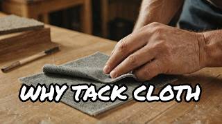 You Should Use Tack Cloth For Perfect Woodworking Finishes!