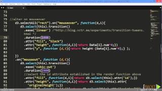 Building Responsive Data Visualizations with D3.js: Using Transitions | packtpub.com