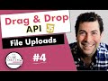Drag and Drop JavaScript Tutorial - File Uploads - 4