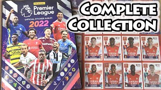 100% *COMPLETE* COLLECTION | NEW Panini Premier League 2022 Sticker Album | Completed Book Showcase