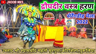 Draupadir Vastra Haran🤔Ustad Shri Shyamchand Mahato☀Serengdih Fair 2022⭐द्रौपदीर बस्त्र हरन@JHOOMMKS