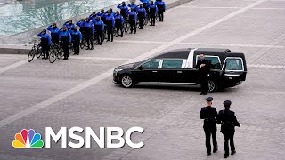 Fallen Officer Sicknick’s Remains Depart Capitol | MSNBC