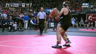 Big Ten Rewind: 2014 Wrestling - 165 LBs - Penn State's David Taylor vs. Iowa's Nick Moore