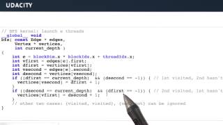 Lets look at the BFS Code Part3 - Intro to Parallel Programming