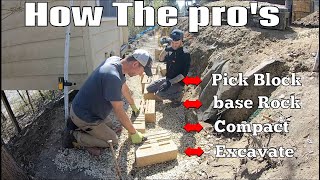 Retaining Walls - Master Series- steps 1-4