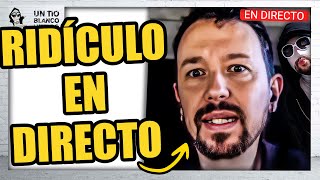 PABLO IGLESIAS AMENAZA con ESTO en PLENO DIRECTO: HACE el RIDÍCULO | UTBED