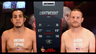 GCMMA 10 - Antonio Espinal VS. Aaron Welch