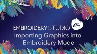 Importing Graphics Into EmbroideryStudio e4 Embroidery Mode + What's Good and Bad Art