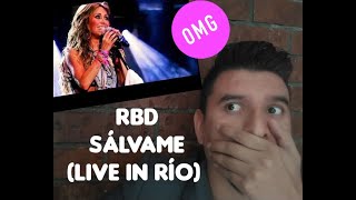 Vocal Coach REACCIONA a RBD - SALVAME (LIVE IN RIO)