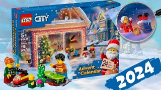 New 2024 - LEGO CITY ADVENT CALENDAR 60436 - Review and Unboxing!! LEGO 60436