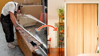 The Easiest Way to Upgrade Closet Doors on a Budget!