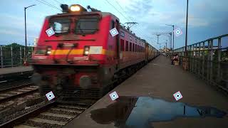 12383/Sealdah Asansol SF InterCity Express and sealdah siuri memu through hooghly ghat.