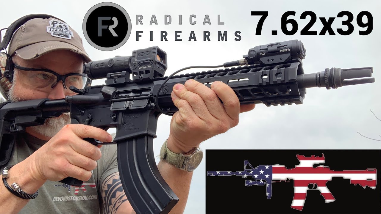 Radical Firearms AR Pistol 7.62x39 - YouTube