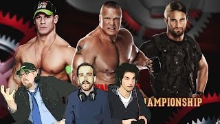 ROYAL RUMBLE '15 BROCK LESNAR Vs SETH ROLLINS Vs JOHN CENA WWEWHC (SIMULAZIONE WWE2K15 ITA)