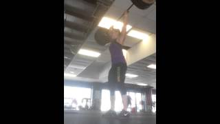 8/18 - Jerk PR 200#