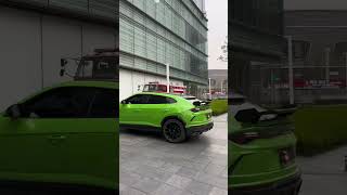 Lamborghini Urus Light Green Worth ₹5Crores ||#shorts #viral #cars #lamborghini