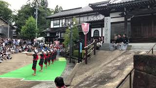 城端むぎや祭 令和元年九月 浄念寺 西上町