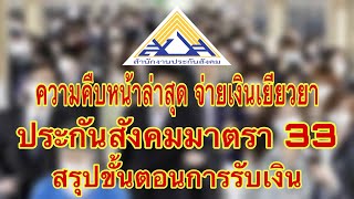 แจกเงินเยียวยาประกันสังคมมาตรา 33 คืบหน้าล่าสุด อัพเดทข้อมูลที่เชื่อถือได้ที่สุดตอนนี้