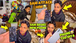 Sam Broke😡 New Phone💔 Sibu Crying😭 Badly | Gift Tod diya SUPERBIKE Preparation for Ladakh Ride