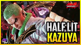 T8 v1.10 ▰ How Good Is Only Half Lit Kazuya ? !!【Tekken 8 High Level Gameplay】