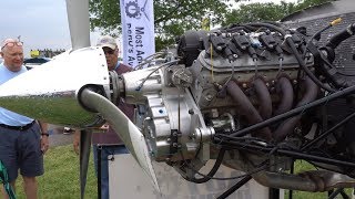 AutoPSRU Prop Speed Reduction Unit and LS3 V8 Engine Swap For Your Airplane - EAA Oshkosh [4K]
