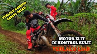 TANJAKAN LOSENG PASIR IPIS SAAT HUJAN JALUR OFFROAD KBB