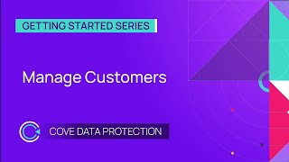 Manage Customers
