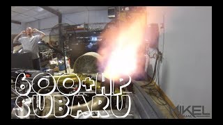 Flame Spitting Subaru STI Makes 600+hp