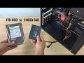 How to clone larger HDD to smaller SSD for free