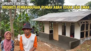 ALHAMDULILLAH ‼️ RUMAH NYA ABAH ISHAK DAN EMAK TAHAP PENGACIAN LANTAI