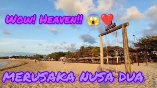 Heaven on Earth: MERUSAKA NUSA DUA, BALI/ Berasa di SURGA! OGAH PULANG! 😱❤️ #indonesia #bali #heaven