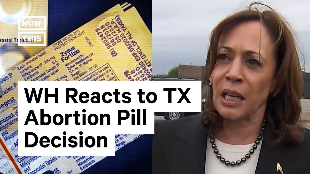 Biden Admin Vows To Fight Texas Judge's Abortion Pill Decision - YouTube