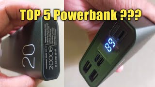 PINAKASULIT TOP 5 MURANG POWERBANK