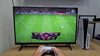 EA FC 24 no PS4 Slim: Testando na TV LG 32 LR600