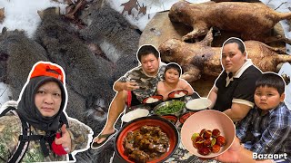 Hunting squirrels and cooking enjoy လဲၤခးအီၣ်လံၣ်ဘီဒီးဖီအီၣ်ဒီးအီၣ်သကိးဒီးဟံၣ်ဖိဃီဖိ