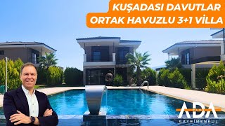 Kuşadası Davutlar'da Denize Yakın 3+1 Villalar | Villa Turu