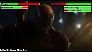 Venom vs. Carnage with healthbars