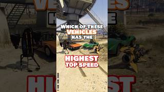 Which Rocket Vehicle has the Highest Top Speed?