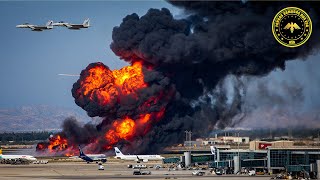 Ataque Implacável: F-15 de Israel Destrói Aeroporto Houthi em Primeiro Bombardeio!