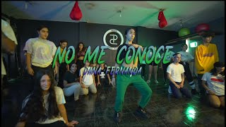 NO ME CONOCE (REMIX) - Jhay Cortez, J. Balvin, Bad Bunny | Coreografía Dana Fern