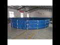 Ailinyou Hot Sale Mobile  fish farming tank aquaculture tank