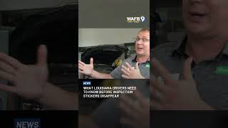 What Louisiana drivers need to know before inspection stickers disappear