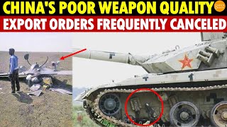 China’s Poor Weapon Quality:Drone Crashes, Submarine, Jet, Missile Export Orders Frequently Canceled