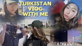 TURKESTAN VLOG🕌🌤 with me :) | влог түркістанда