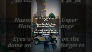 Hara Gumbad Jo Dekhoge Zamana Bhool Jaoge Naat By  Ghulam Mustafa Qadri with urdu and english lyrics
