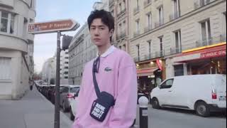 LACOSTE officially announced that Wang Yibo has become the brand’s global spokesperson.