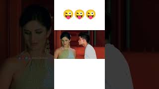 Katrina Kaif Funny kiss scene edit 😜 Watch till end😁 #shorts