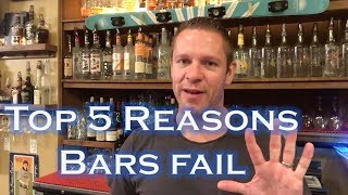 Top 5 Reasons Bars & Restaurants Fail