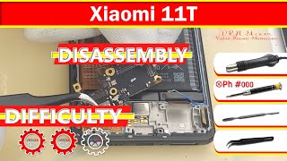 Xiaomi 11T 21081111RG Disassembly in detail Take apart